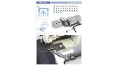 Lemovač na všívanie pásky pre šijacie stroje UMA-110-L 120/50/43 H