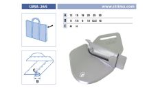 Lemovač skladajúci napoly pre šijacie stroje UMA-265 20/10 H