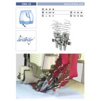 Zakladač špeciálny pre šijacie stroje UMA-24 25/12,5x20/10 M