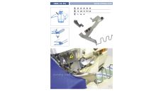 Zakladač výpustkov pre šijacie stroje UMA-32-PG 40/20 M