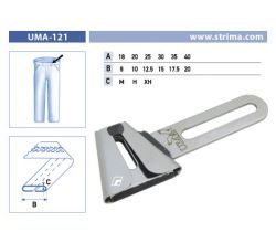 Zakladač pútok pre šijacie stroje UMA-121 25/12,5 XH