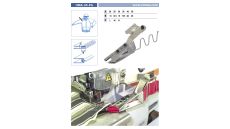 Zakladač výpustkov pre šijacie stroje UMA-30-PG 50/25 M