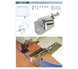 Zakladač pre dvojihlové šijacie stroje UMA-241 70x20/10 M