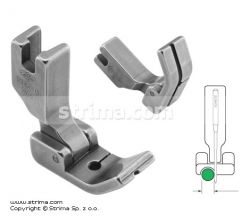 Kĺbová pätka pre všívanie kedru pre šijacie stroje, ľavá 1.6mm P69LH1/16