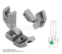 Kĺbová pätka na všívanie kedru pre šijacie stroje, ľavá 6.4mm P69LH1/4