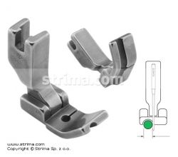 Kĺbová pätka pre všívanie kedru pre šijacie stroje, ľavá 3.2mm P69LH1/8