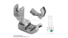 Kĺbová pätka pre všívanie kedru pre šijacie stroje, pravá 6.4mm P69RH1/4
