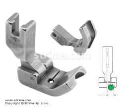 Kĺbová pätka pre všívanie kedru pre šijacie stroje, pravá 6.4mm P69RH1/4