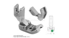 Kĺbová pätka pre všívanie kedru pre šijacie stroje, pravá 4.8mm P69RH3/16