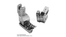 Pätka kompenzačná koliesková pre šijacie stroje, ľavá 1.6mm R-1/16L