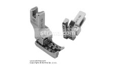 Pätka kompenzačná koliesková pre šijacie stroje, ľavá 1.6mm, úzka R-1/32LN