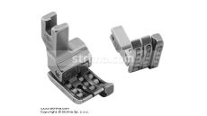 Pätka kompenzačná koliesková pre šijacie stroje, pravá 6.4mm R-1/4R