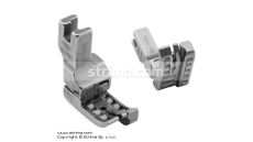 Pätka kompenzačná koliesková pre šijacie stroje, pravá 3.2mm R-1/8R