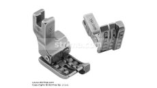 Pätka kompenzačná koliesková pre šijacie stroje, pravá 4.8mm R-3/16R