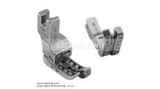 Pätka kompenzačná koliesková pre šijacie stroje, pravá 2.4mm R-3/32R