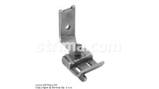 Pätka pre dvojihlové šijacie stroje s viazaným stehom 3/8 s ľavým vodičom S570SL-3/8x1/32