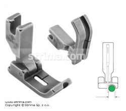 Kĺbová pätka na všívanie kedru pre šijacie stroje, ihlové podávanie, pravá 3.2mm P69RH-NF 1/8