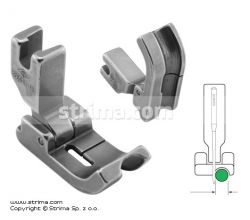 Kĺbová pätka na všívanie kedru pre šijacie stroje, ihlové podávanie, pravá 6.4mm P69RH-NF 1/4