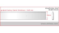 Nôž do pásovej píly 5150x10x0, 45mm