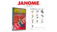 Kolekcia výšiviek Janome - Flowers & Butterflies