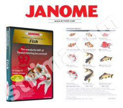 Kolekcia výšiviek Janome - Fish