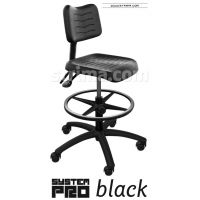 Priemyselná stolička SYSTEM PRO BLACK 1B+2B+3A+4A+5B