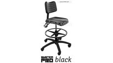 Priemyselná stolička SYSTEM PRE BLACK 1B+2B+3A+4A+5B