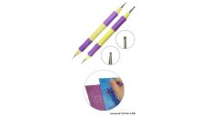 Vytlačovacie ihly pre techniku pergamano - embossing C-803