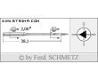 Strojové ihly pre priemyselné šijacie stroje Schmetz 134-35 DH 130