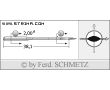Strojové ihly pre priemyselné šijacie stroje Schmetz 134-35 PCL 120