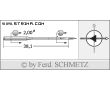 Strojové ihly pre priemyselné šijacie stroje Schmetz 134-35 SD1 130
