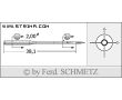 Strojové ihly pre priemyselné šijacie stroje Schmetz 134-35 SPI 110