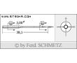 Strojové ihly pre priemyselné šijacie stroje Schmetz 134-35 SPI 120