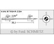 Strojové ihly pre priemyselné šijacie stroje Schmetz 134-35 SUK SERV 7 120