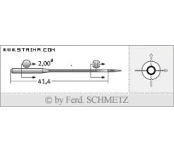 Strojové ihly pre priemyselné šijacie stroje Schmetz 149X5 SERV 7 130