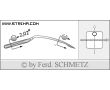 Strojové ihly pre priemyselné šijacie stroje Schmetz 1669 E EO 60