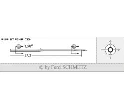 Strojové ihly pre priemyselné šijacie stroje Schmetz 2044 FL-E 100