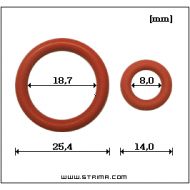 Tesnenie bezpečnostného ventilu 20058-NA