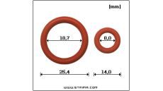 Tesnenie bezpečnostného ventilu 20058-NA