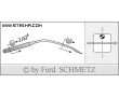 Strojové ihly pre priemyselné šijacie stroje Schmetz 2140 TP SES 65