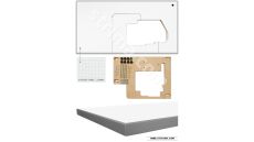 Doska stola šijacieho stroja 30013 PREMIUM EX