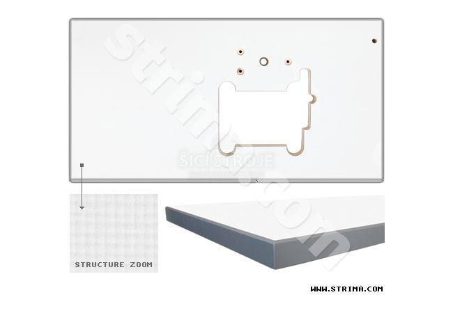 Doska stola šijacieho stroja 30042