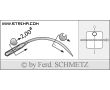 Strojové ihly pre priemyselné šijacie stroje Schmetz 4117 90