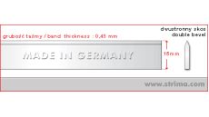 Nôž do pásovej píly 7850x15x0,45mm BS