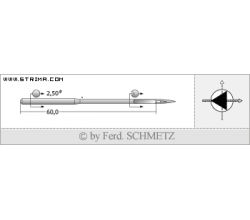 Strojové ihly pre priemyselné šijacie stroje Schmetz 794 D 180
