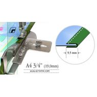 Lemovač skladajúci napoly pre šijacie stroje A4 3/4