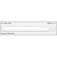 Vertikálny nôž KV 1600 HSS BS