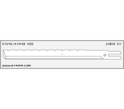 Vertikálny nôž KV140/KVW18 HSS BS