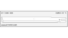 Vertikálny nôž KV 1100 HSS BS