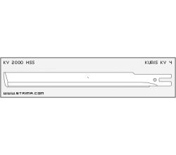 Vertikálny nôž KV 2000 HSS BS
